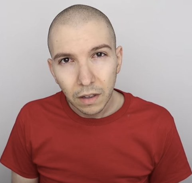 Nikocado Avocado, Two Steps Ahead Video where he appears with different hair and 70lbs down. 